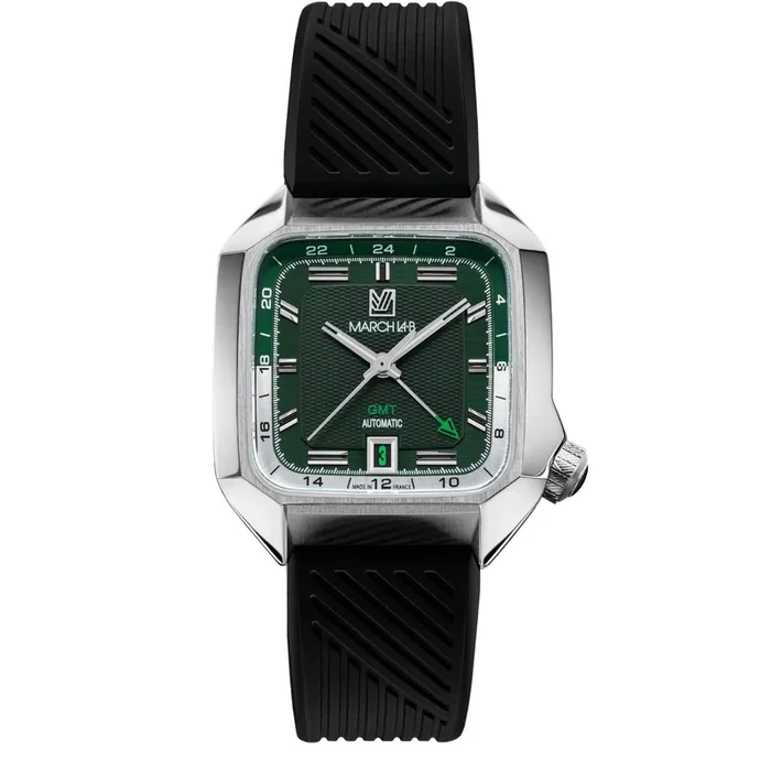 March LA.B AM2 GMT Automatic Grall silicone strap – Lepage
