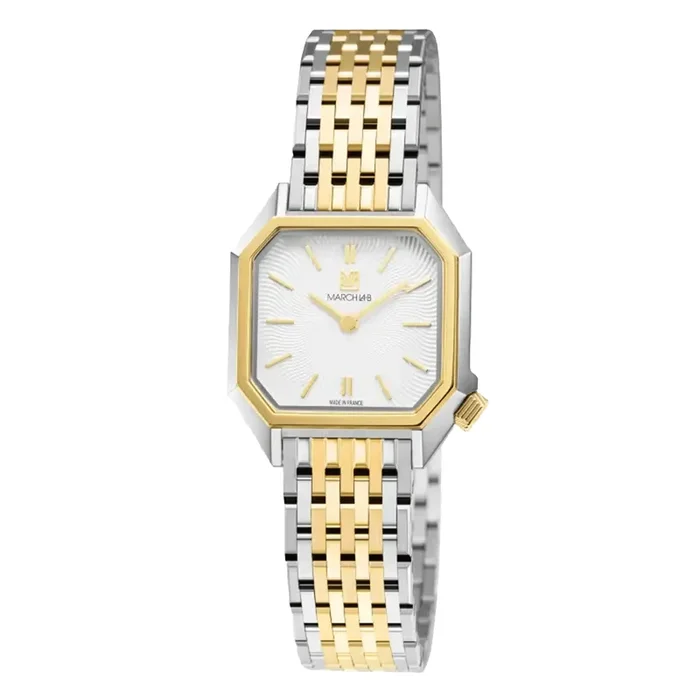 March LA.B Lady Mansart Metallic steel bracelet LADYMEMTS914 – Lepage