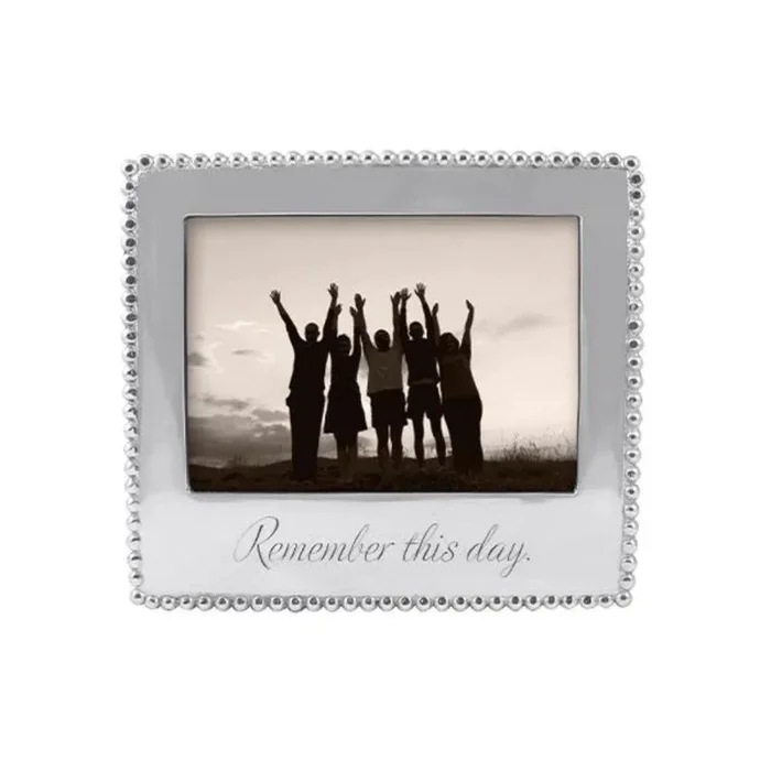 Mariposa REMEMBER THIS DAY Beaded 5×7 Frame
