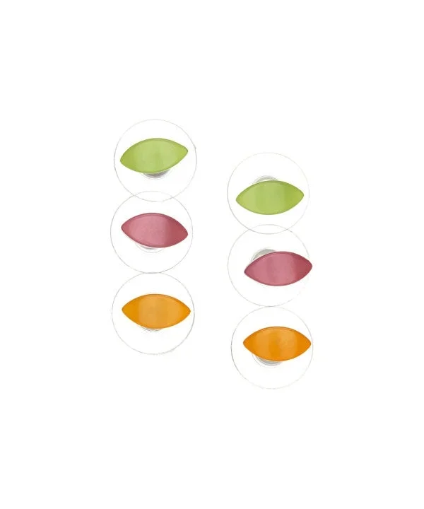 Marquis Moonglow Citrus Tone Stud Earrings Set