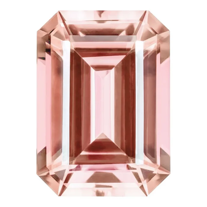 MD Fixed Emerald Cut Earrings 0.33ct x 2 (5x3mm) – Champagne Sapphire