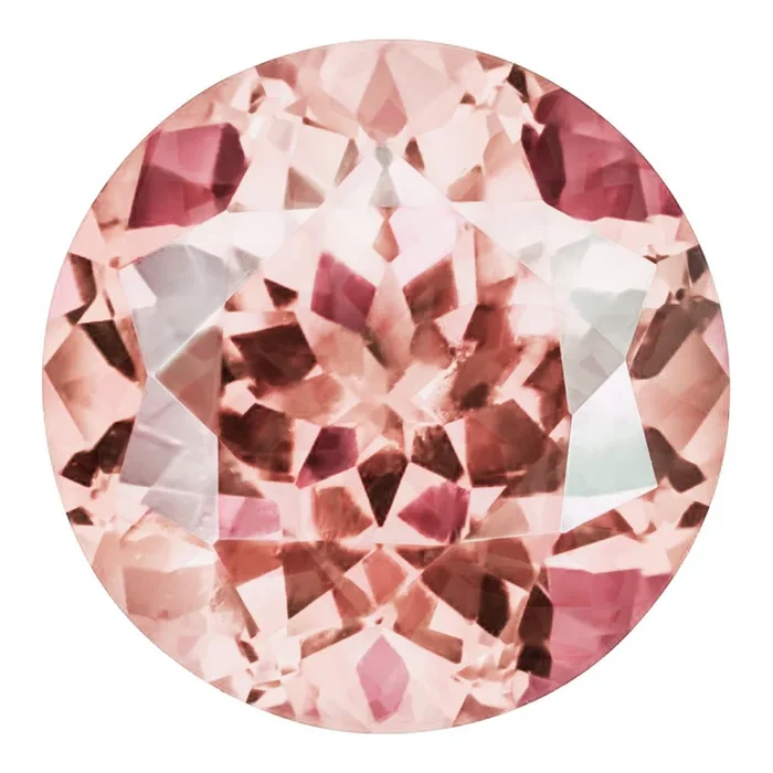 MD Fixed Round Cut Side Stones 0.7ct x 2 (5mm) – Champagne Sapphire