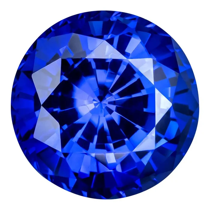 MD Fixed Round Cut Side Stones 0.9ct x 2 (5.5mm) – Blue Sapphire