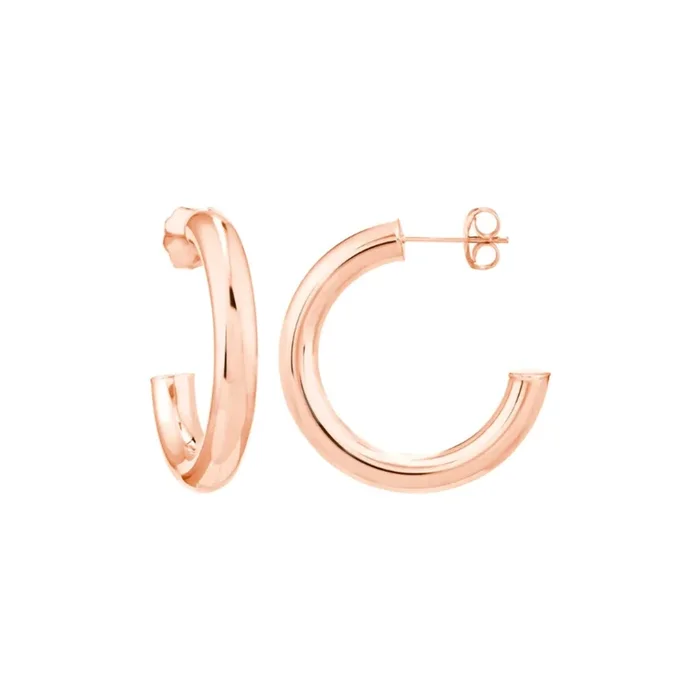 Medium Gold Hoop Earrings