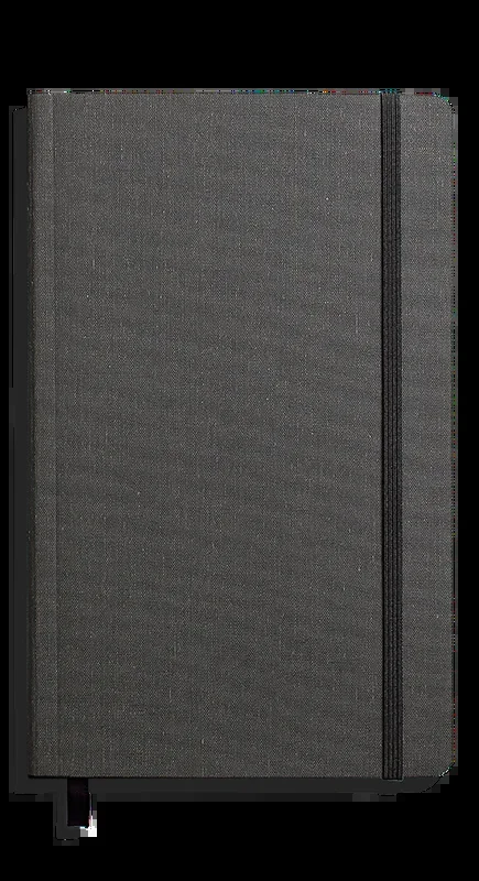 Medium Soft Ruled Journal – Charcoal