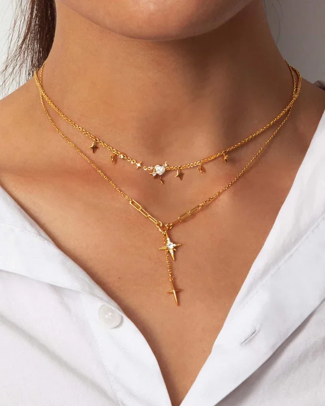 Melissa Halskette mit goldenem Stern