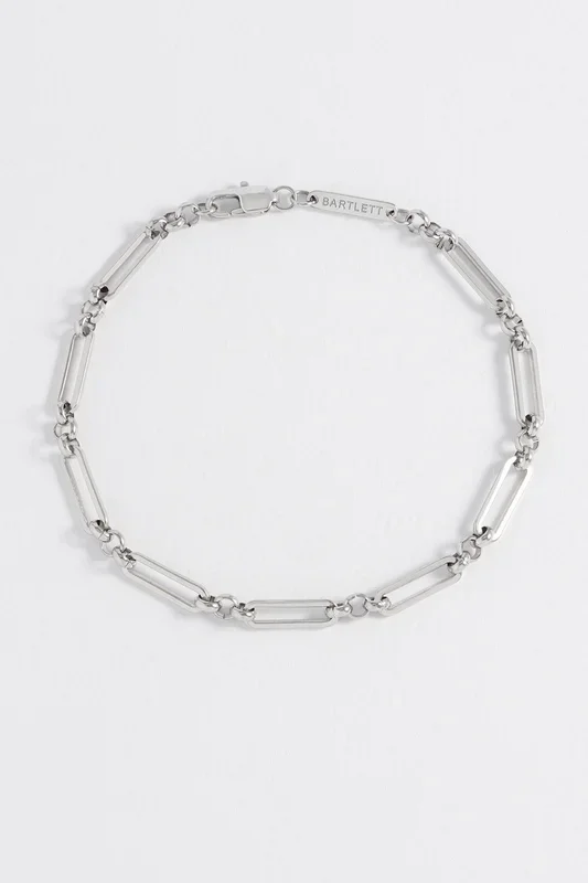 Men’s Paperclip Mixed Link Bracelet
