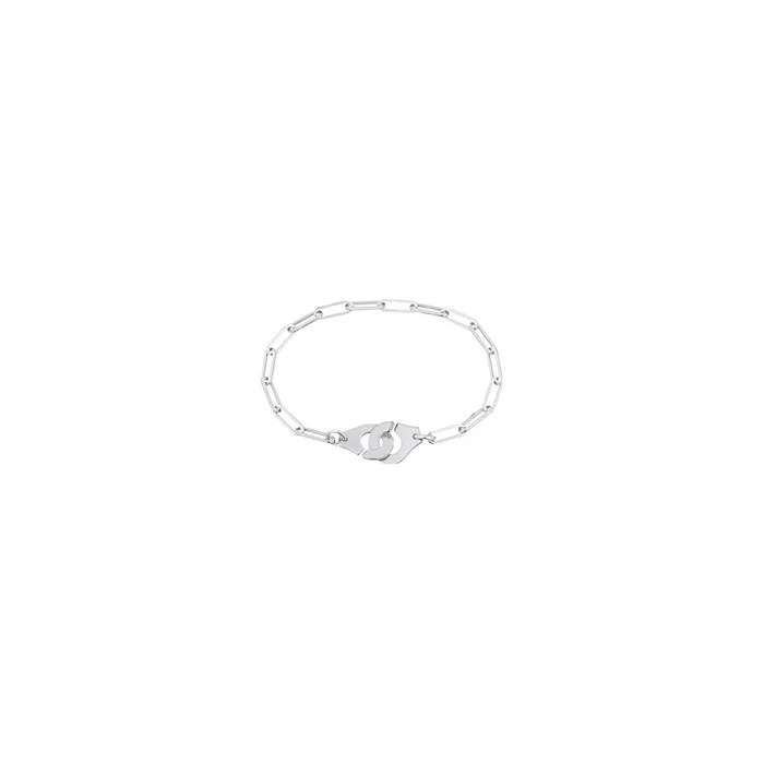 Menottes Dinh Van R12 bracelet in white gold – Lepage