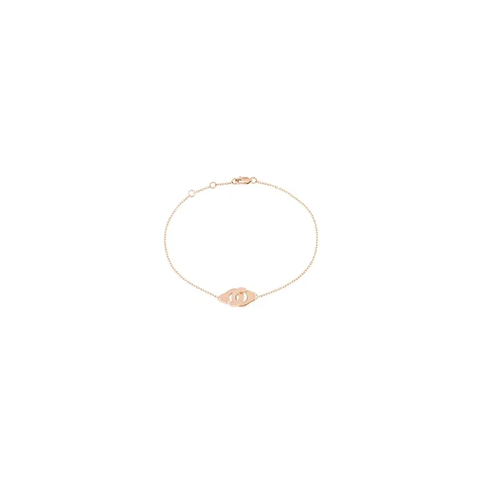 Menottes dinh van R8 bracelet in rose gold – Lepage