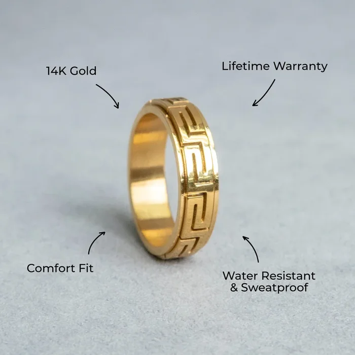 Mens Jewelry – Gold Pinky Ring | 5 Grams