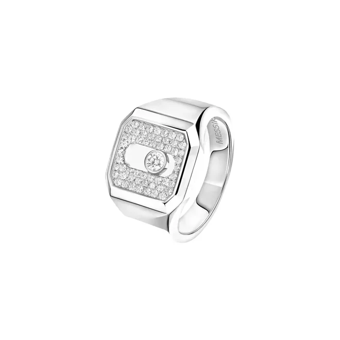 Messika Move Joaillerie Ring in white gold and diamonds | Lepage
