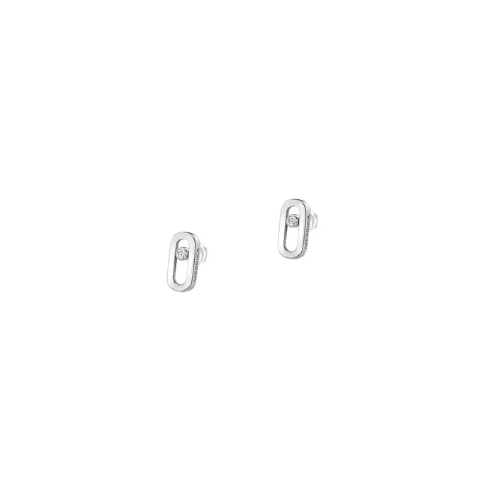 Messika Move Uno earrings white gold diamond 12305G – Lepage