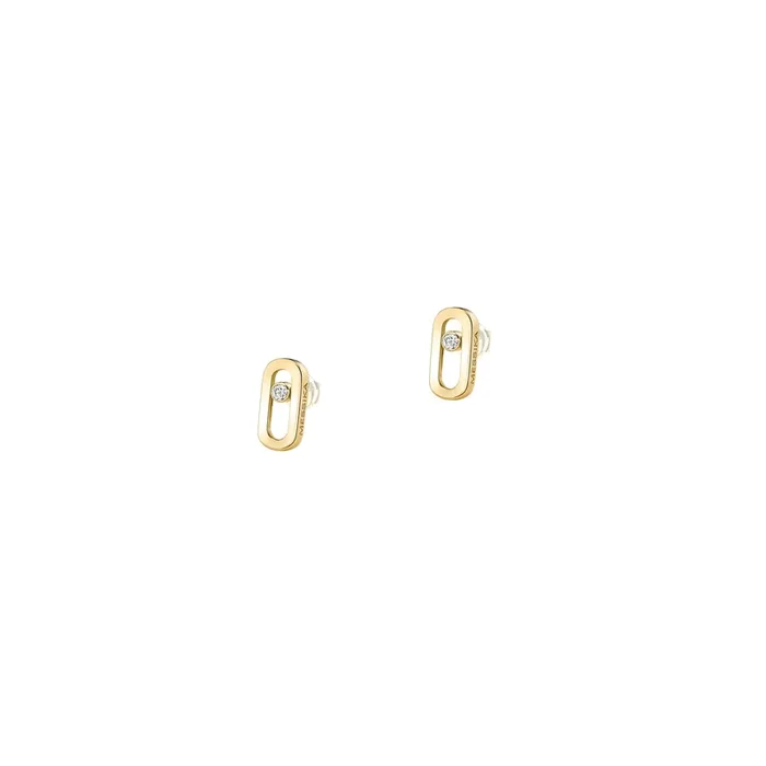 Messika Move Uno earrings yellow gold diamond 12305J – Lepage