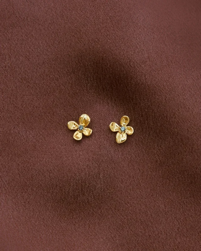 Midnight Blossom Studs
