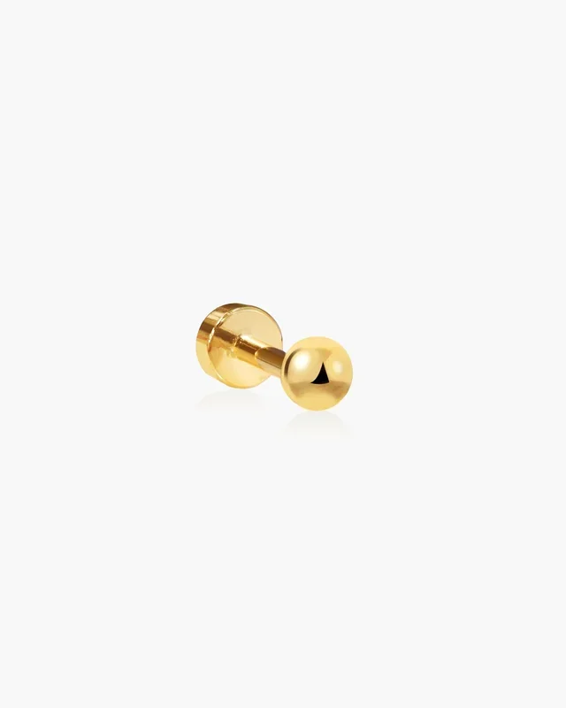 Mini-Helix-Ohrstecker (flach)