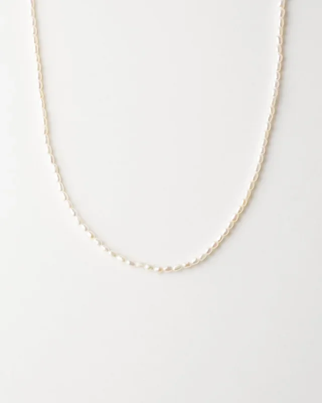 Mini Pearl Strand Necklace