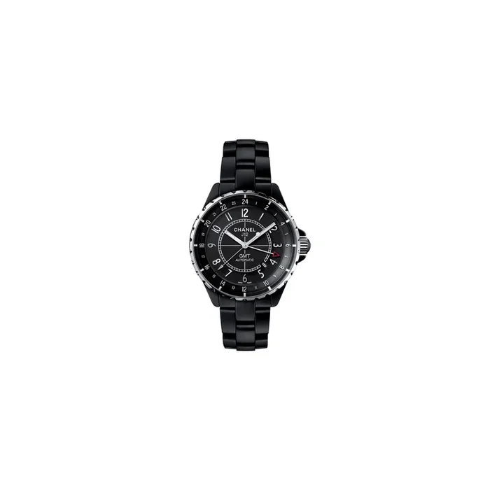 Montre Chanel J12 GMT automatique céramique noire mate H3101 – Lepage