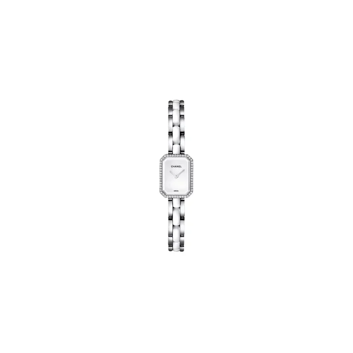 Montre Chanel Première Mini chaîne acier céramique blanche H2132 – Lepage