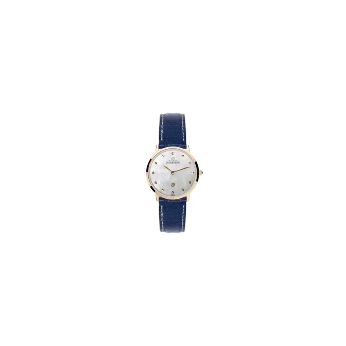 Montre Herbelin City PVD doré cadran nacre 30,5 mm 16915PR59BL – Lepage