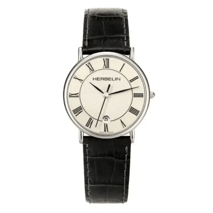 Montre Herbelin Classiques acier cadran beige 12443/S08 – Lepage