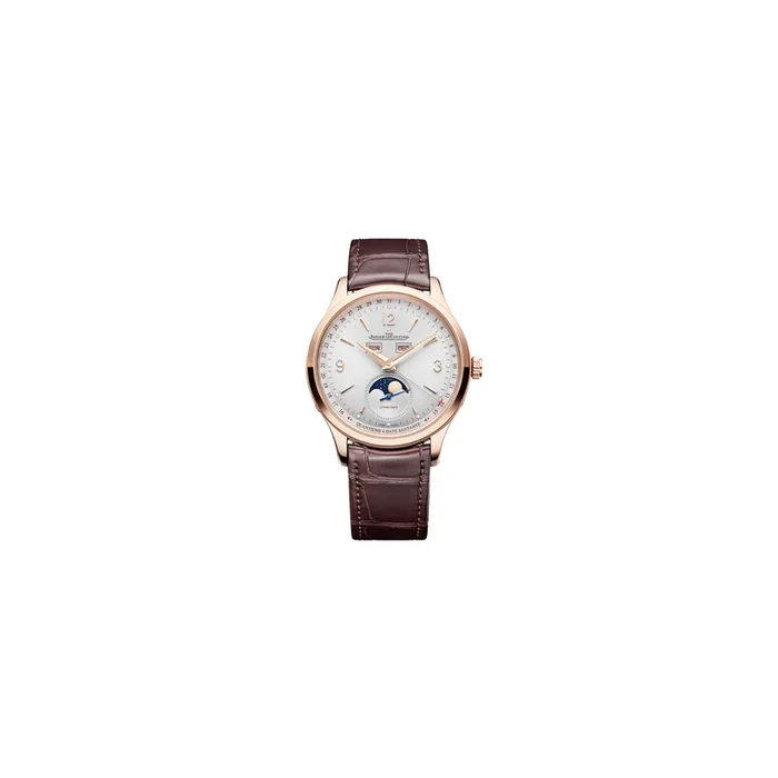 Montre Jaeger-LeCoultre Master Control Calendar automatique or rose bracelet cuir 40 mm – Lepage