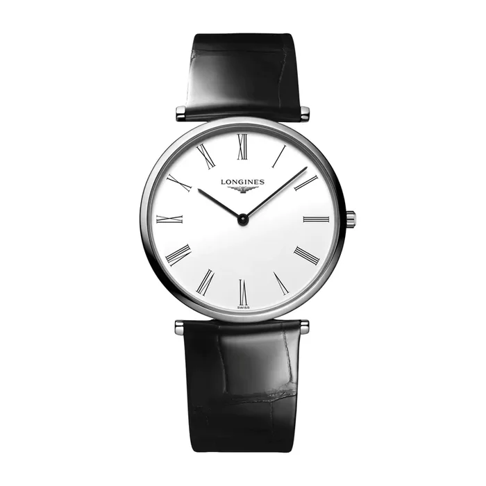 Montre Longines La Grande Classique quartz cuir noir L47554112 – Lepage
