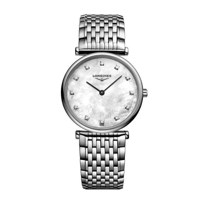 Montre Longines La Grande Classique quartz index diamants 29 mm – Lepage