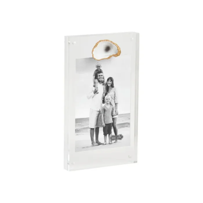 Mud Pie Oyster Acrylic Frame-4×6