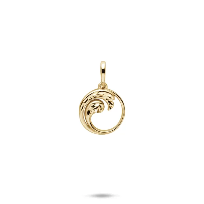 Nalu Pendant in Gold – 12mm
