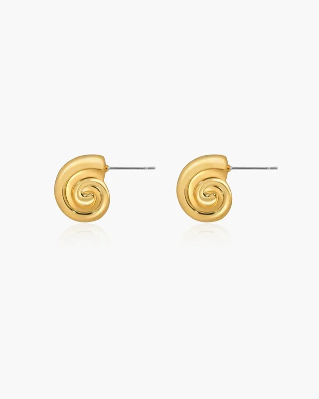 Nautilusmuschel-Ohrstecker