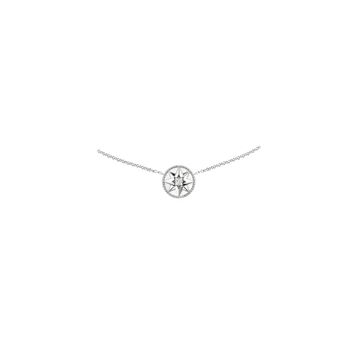 Necklace Dior white gold Rose des Vents JRDV95023 – Lepage