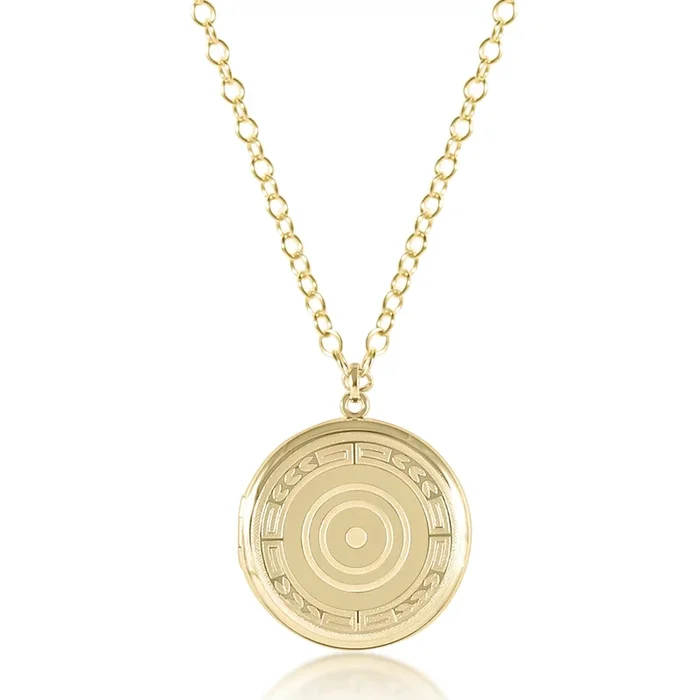 Necklace Gold – Cherish Large Gold Locket