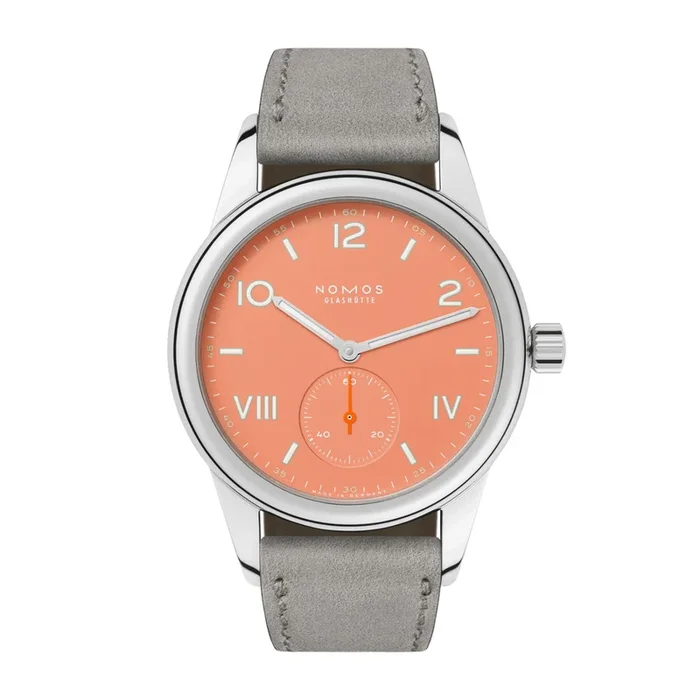 Nomos Club Campus Cream Coral mechanical Watch 36 mm 714 – Lepage