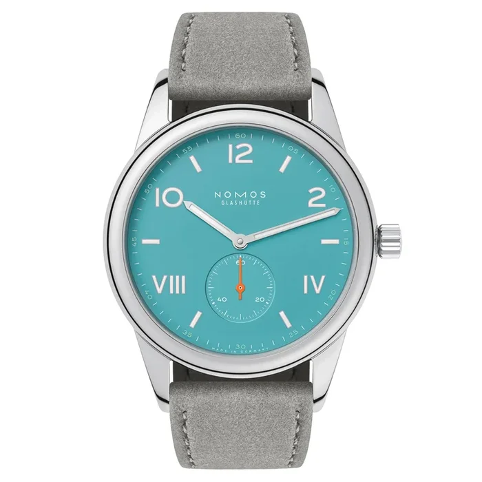 NOMOS Club Campus Endless Blue mechanical 38 mm Watch 724 – Lepage