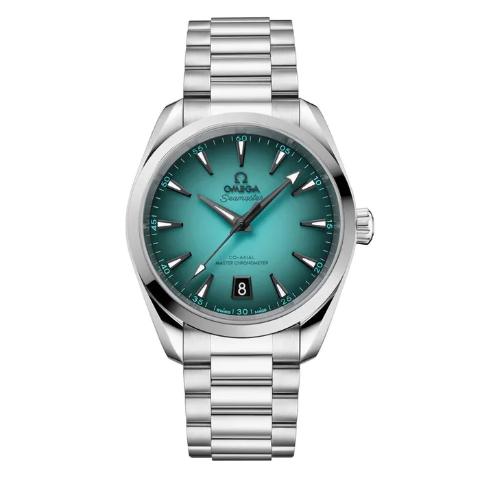 Omega Seamaster Aqua Terra 150m turquoise dial 38 mm – Lepage