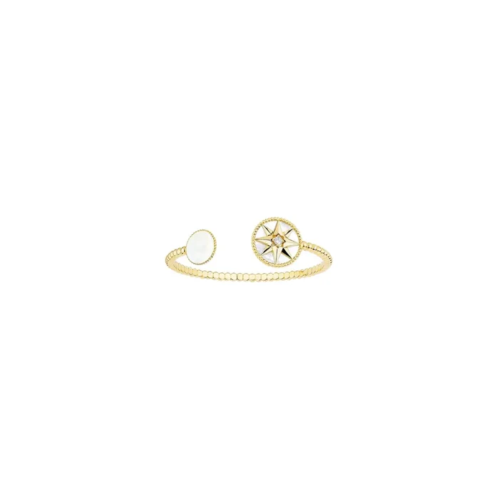 Open bracelet yellow gold Dior Rose des Vents JRDV95086 – Lepage