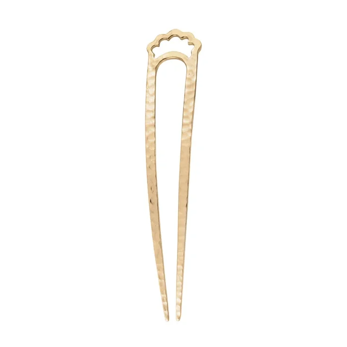Open Fado Hair Pin in Bronze – Large