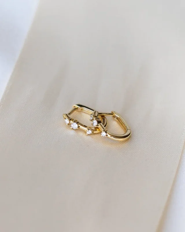 Orion Diamond Hoops