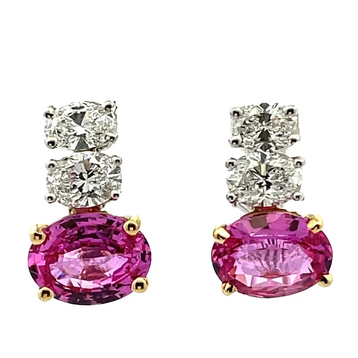 OSCAR HEYMAN Gemstone Earrings