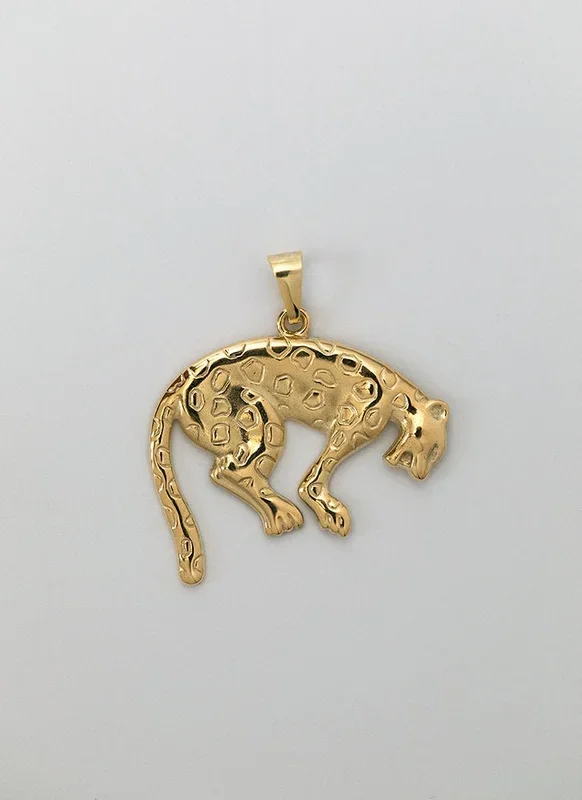Panter bedel 14k goud