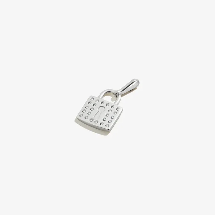 Pavé Love Lock Charm