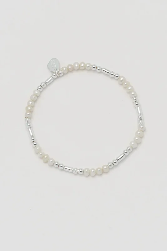 Pearl and Bead Sienna Bracelet