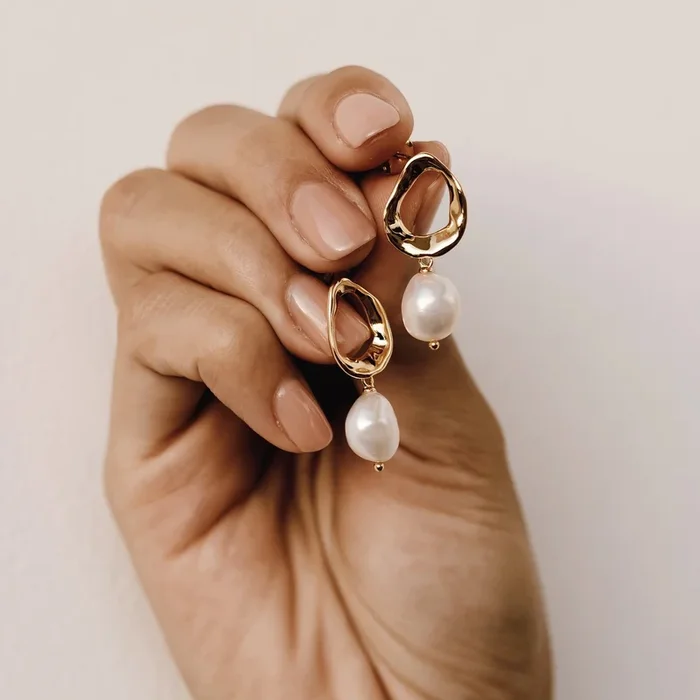 Pearl Drop Earrings – Mathilde