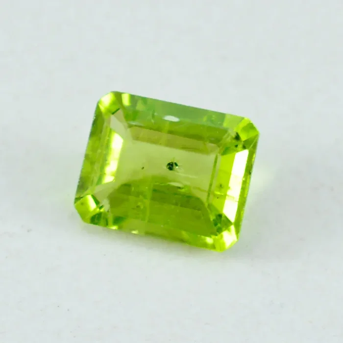 Peridot 1PC Chunky 12×16 MM Emerald Faceted Green Brilliant Semi Precious Loose Gemstones
