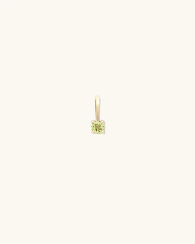 Peridot Birthstone Charm