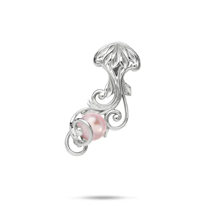 Pick A Pearl Living Heirloom Jellyfish Pendant in Sterling Silver – 29mm