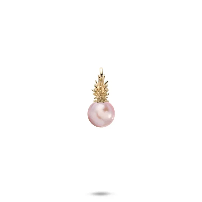 Pick A Pearl Pineapple Pendant in Gold – 11mm