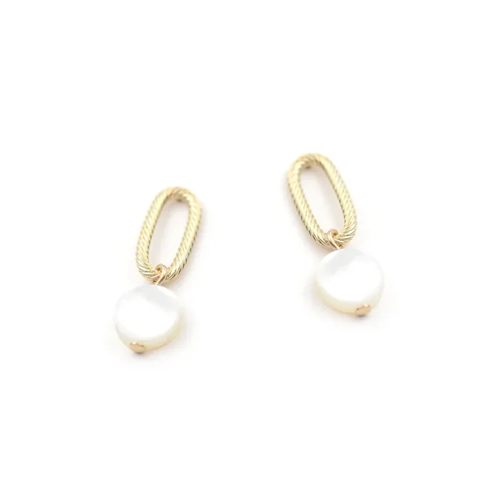 PM stud earrings – Alba