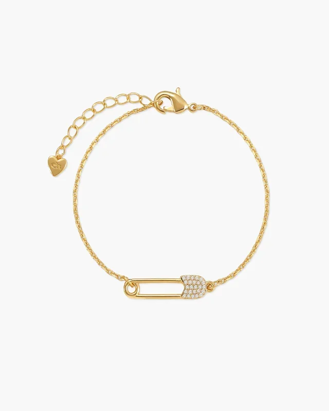 Pulsera con imperdible