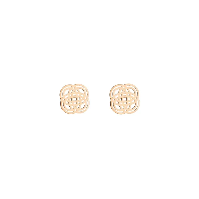 Purity Studs rose gold earrings Ginette NY, BOIN, earrings – Lepage